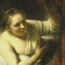 Rembrandt Harmensz. van Rijn: Sara wachtend op Tobias