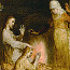 Pieter Aertsen: Christus in het huis van Martha en Maria (Wenen)