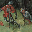 Pieter Bruegel de Oude: Slag op de Gilboa tegen de Filistijnen / Zelfmoord van Saul