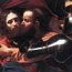 Caravaggio: Judas verraadt Jezus