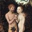 Lucas Cranach de Oude: Adam en Eva (1533)