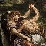 Eugène Delacroix: Jakob worstelend met de engel