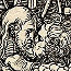 Albrecht Dürer: Judas verraadt Jezus