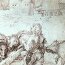 Albrecht Dürer: De verloren zoon tussen de varkens (voorstudie)