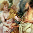 Peter Paul Rubens: Elia krijgt water en brood van een engel