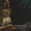 Il Guercino: Elia gevoed door raven