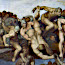 Michelangelo Buonarroti: Het laatste oordeel (detail)