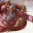Michelangelo Buonarroti: De scheiding van aarde en water