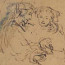 Rembrandt Harmensz. van Rijn: Isaak en Rebecca bespied door Abimelek