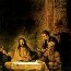Rembrandt Harmensz. van Rijn: De maaltijd in Emmaüs (1648 [1])