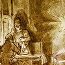 Rembrandt Harmensz. van Rijn: Jezus' verdwijning uit Emmaüs