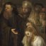 Rembrandt Harmensz. van Rijn: Jezus en de overspelige vrouw