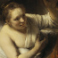 Rembrandt Harmensz. van Rijn: Sara wachtend op Tobias