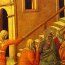 Duccio di Buoninsegna: Petrus verloochent Christus (Maestà)